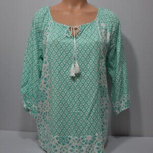 ISLAND REPUBLIC 3/4 SLEEVES TOP